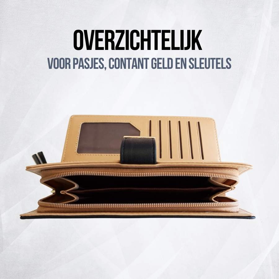 ZILOU Portemonnee Leaf Overzichtelijk zilou-portemonnee-leaf-overzichtelijk