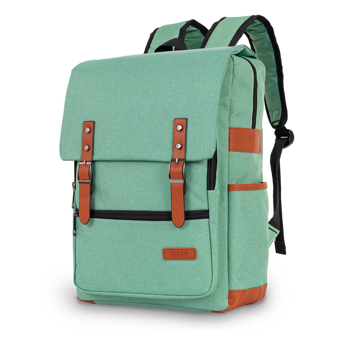 zilou laptop rugzak 28L groen goud